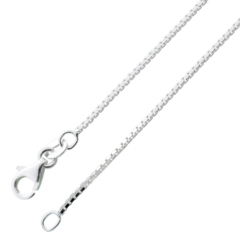 Venezianerkette 0,9mm Silber 925 massiv