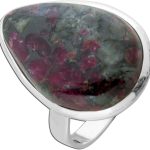 Eudialit Ring Silber 925 Natur Edelstein 15ct