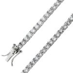 Tennisarmband Silber 925 weiße Zirkonia